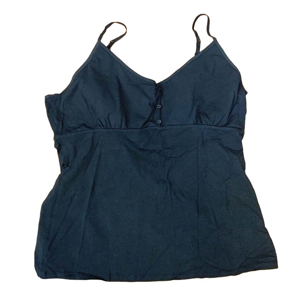 ALESSANDRA B - Black cami with underwire bra SZ 48D - Adjustable